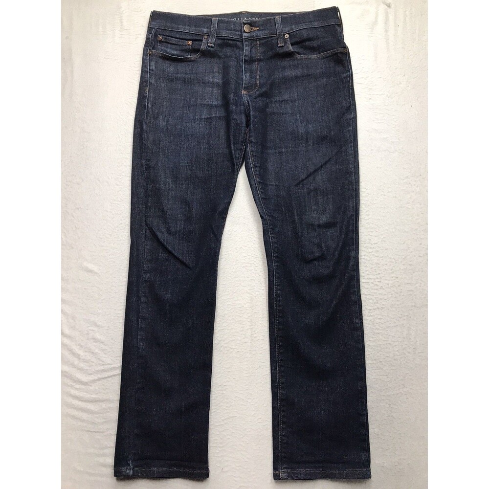 MOTT & BOW Slim Fit Jeans Men 34x30 (33/32 tag) Dark Wash Stretch Denim